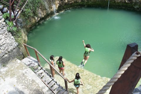Outstanding Horseback Riding Tour with ATV, Ziplines and Cenote — photo 4