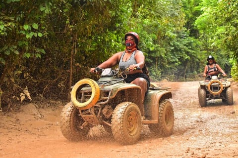 Great Adventure in middle of the Jungle. ATV experience, Ziplines and cenote — photo 4