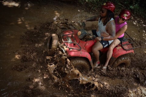 Great Adventure in middle of the Jungle. ATV experience, Ziplines and cenote — photo 12