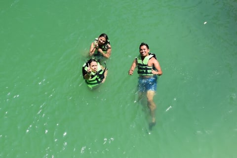 Horseback riding Tour with ATV circuit, ziplines and Cenote — photo 11