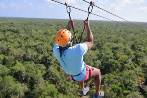 ATV Cenote and Zipline Sacred Jungle Expedition — photo 10