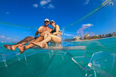 Tour en Isla Mujeres en lancha colectiva transparente — photo 10
