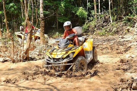 ATV Extreme Adventure Single with Ziplines & Cenote Swim — photo 3