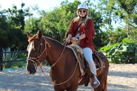 Balade à cheval et baignade dans un cénote depuis Cancún ou Playa del Carmen — photo 11