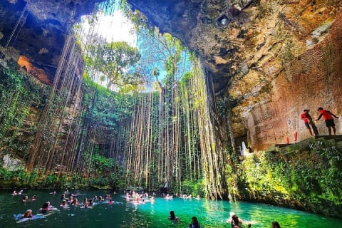 Cultural Day - Chichen Itza, Cenote Ik Kil & Izamal from Merida — photo 13