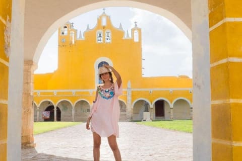 Cultural Day - Chichen Itza, Cenote Ik Kil & Izamal from Merida — photo 12