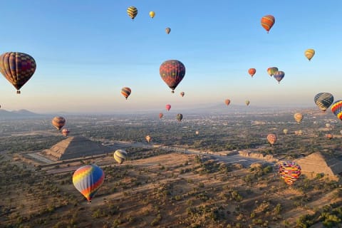 Vol en montgolfière à Teotihuacán depuis Mexico — photo 2