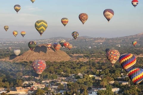 Vol en montgolfière à Teotihuacán depuis Mexico — photo 4