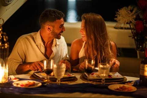 Private Romantic Dinner – 60' Sunseeker Tulum All Inclusive — photo 1