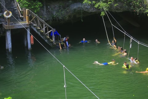 Jungle Zipline adventure with Cenote, Bungee swing and lunch — photo 8