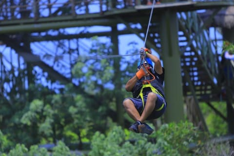 Jungle Zipline adventure with Cenote, Bungee swing and lunch — photo 3