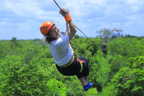 Jungle Zipline adventure with Cenote, Bungee swing and lunch — photo 7