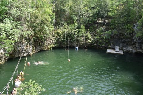 Jungle Zipline adventure with Cenote, Bungee swing and lunch — photo 12