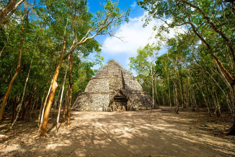 Half a Day Tour to Coba Ruins with Cenote and Mayan Village — photo 3
