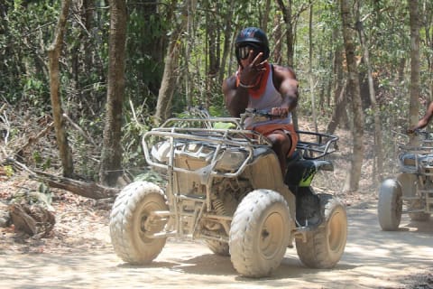 Adventure in the Mayan Jungle with ATV and Zip Line in Tulum — photo 9