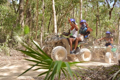 Adventure in the Mayan Jungle with ATV and Zip Line in Tulum — photo 12