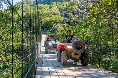Combo Jorullo Bridge ATV, Zip Line, Mules — photo 7