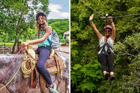 Équitation et tyrolienne dans la Sierra Madre avec déjeuner inclus — photo 2