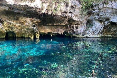 4 best spots in Cancún 1day! CHICHÉN ITZÁ, 2CENOTES, PINK LAKE — photo 4