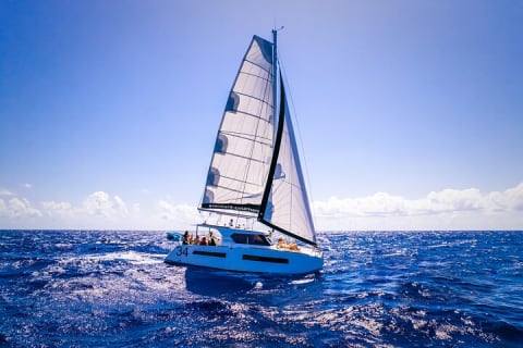 Tulum: Luxury Sail & Snorkel – All Inclusive 34' Catamaran — photo 7