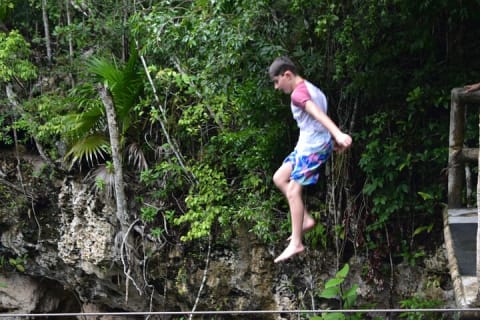 Top Ziplines in Mexico with Cenote, Bungee, snack & transport — photo 14
