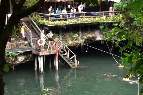Jungle Adventure: Ziplines, Cenote Swim, Snack & Transportation — photo 12
