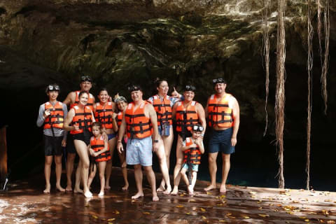 Half Day Shared Tour in Cenote Cave and Swimming with Turtles — photo 7