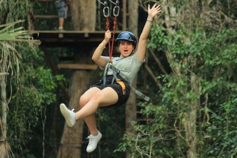 Thrills in Tulum's Jungle: Rappel, Ziplines, ATVs, Cenote & more — photo 2