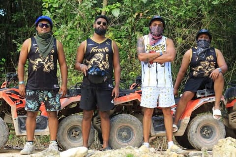 Thrills in Tulum's Jungle: Rappel, Ziplines, ATVs, Cenote & more — photo 11