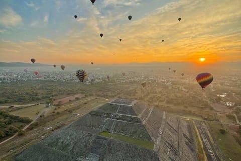 Vol en montgolfière à Teotihuacán depuis Mexico — photo 11