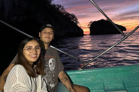 Bioluminescence et excursion locale en bateau au coucher du soleil vers le sanctuaire de Los Arcos — photo 11
