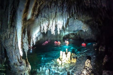 Half Day Shared Tour in Cenote Cave and Swimming with Turtles — photo 10