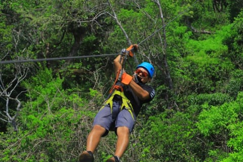 Jungle Adventure from Cancun: Ziplines, Bungee swing and Cenote — photo 7