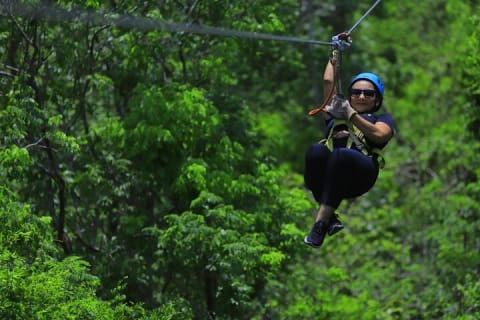 Jungle Adventure from Cancun: Ziplines, Bungee swing and Cenote — photo 11