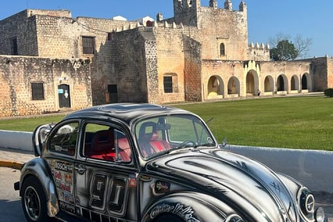 Private VW Beetle Tour to Chichen Itza, Cenote & Valladolid — photo 1