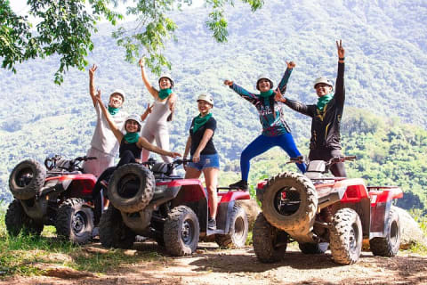 Combo aventure : pont de Jorullo, quad (ATV) et tyrolienne à Puerto Vallarta — photo 1