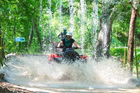 Combo aventure : pont de Jorullo, quad (ATV) et tyrolienne à Puerto Vallarta — photo 5