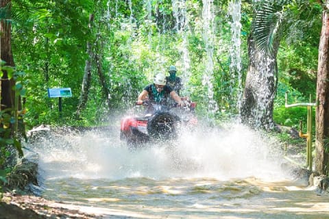 Combo aventure : pont de Jorullo, quad (ATV) et tyrolienne à Puerto Vallarta — photo 6