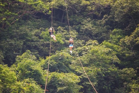 Combo aventure : pont de Jorullo, quad (ATV) et tyrolienne à Puerto Vallarta — photo 9