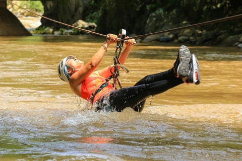 Combo aventure : pont de Jorullo, quad (ATV) et tyrolienne à Puerto Vallarta — photo 10