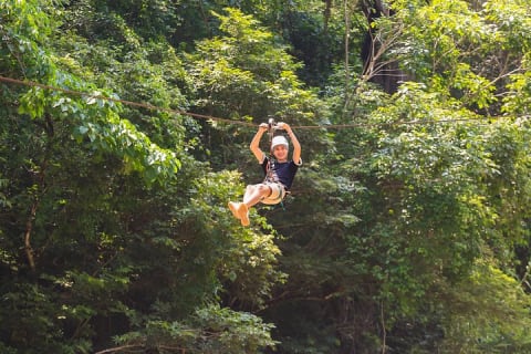 Combo aventure : pont de Jorullo, quad (ATV) et tyrolienne à Puerto Vallarta — photo 12