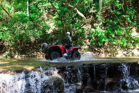 Combo aventure : pont de Jorullo, quad (ATV) et tyrolienne à Puerto Vallarta — photo 13