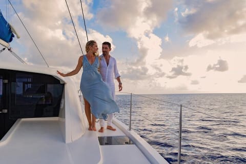 Riviera Maya Luxury Sunset Sailing plus Light Dinner and Open Bar — photo 6