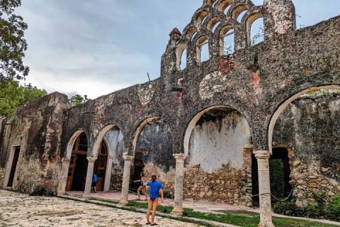 Tour Hacienda and Cenotes Mucuyché with Guided Tour in Oxkintok — photo 5