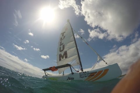 Tulum: Snorkeling and Private Sailing Tour — photo 1