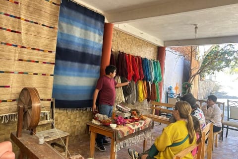 Hierve el Agua 2.5 hours, Mitla, Tule, Rugs and Mezcal for a Day — photo 13