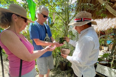Private Tour Coba Ruin Punta Laguna Monkey Spider Cenote Mayan Village — photo 11