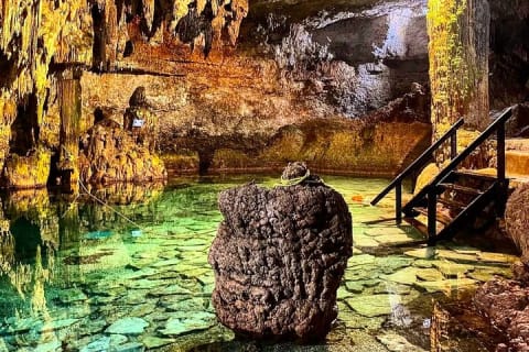 Private Tour Coba ruins Cenote Cavern Mayan Village Lunch — photo 8