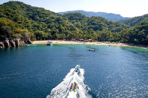 Snorkeling aux îles Marietas et barbecue sur la plage de Majahuitas — photo 7