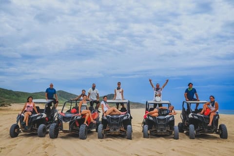 Aventure en UTV sur la plage avec balade gratuite à dos de chameau et à cheval — photo 8